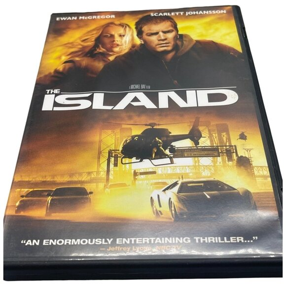 The Island DVD Ewan McGregor Johansson 2003 DreamWorks PG-13 English READ - Picture 1 of 3